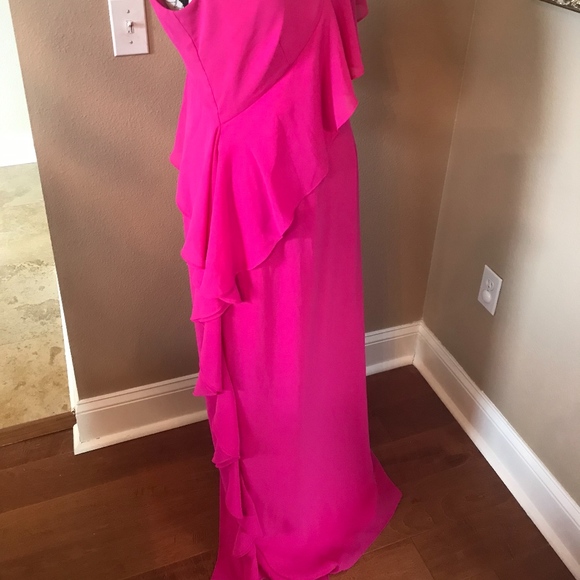 Long Ruffle Gown - Picture 4 of 7